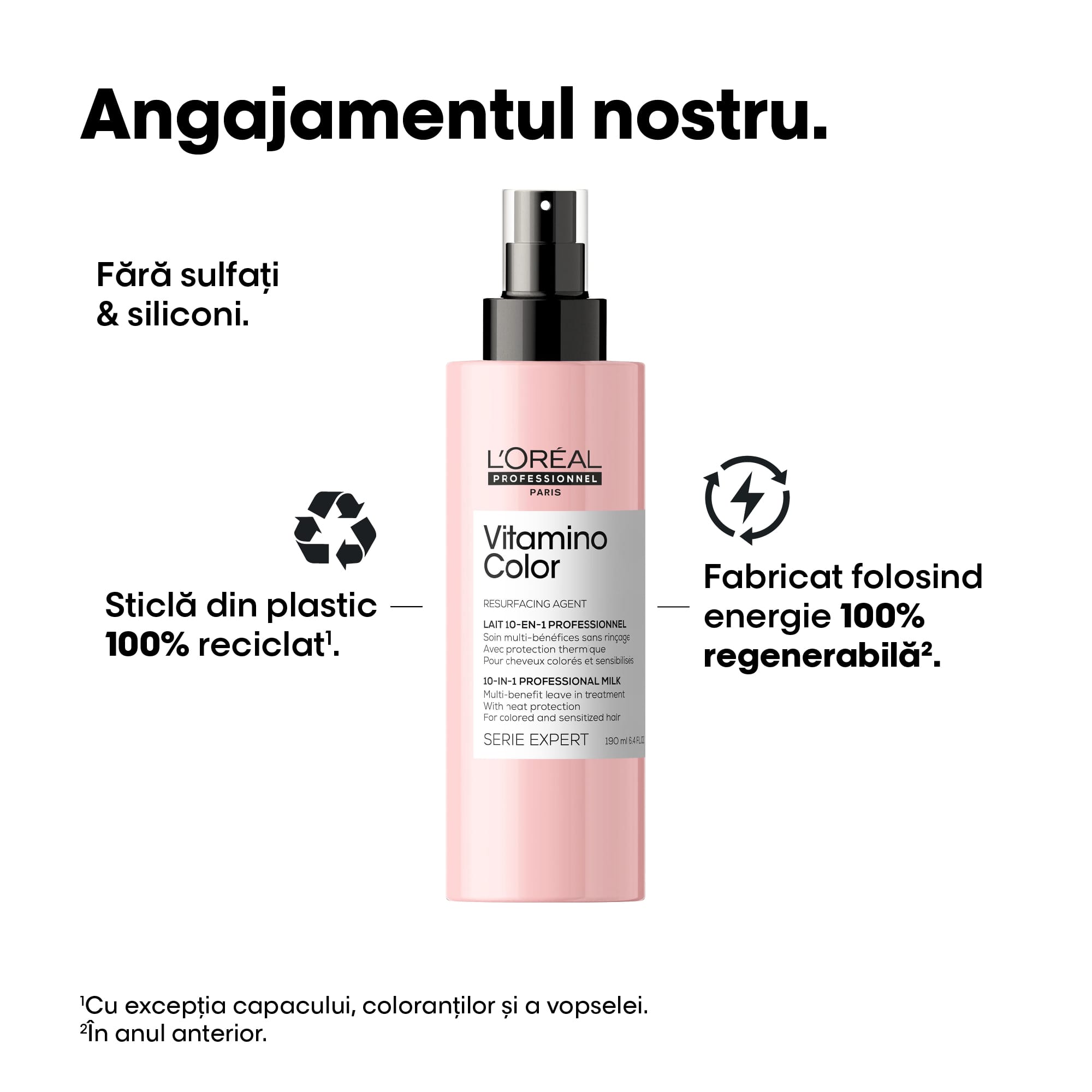 Leave-in Vitamino color pentru par vopsit