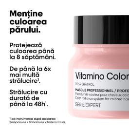 250ml | Masca profesionala L’Oreal Professionnel Serie Expert Vitamino Color, pentru par vopsit, formula cu Resveratrol