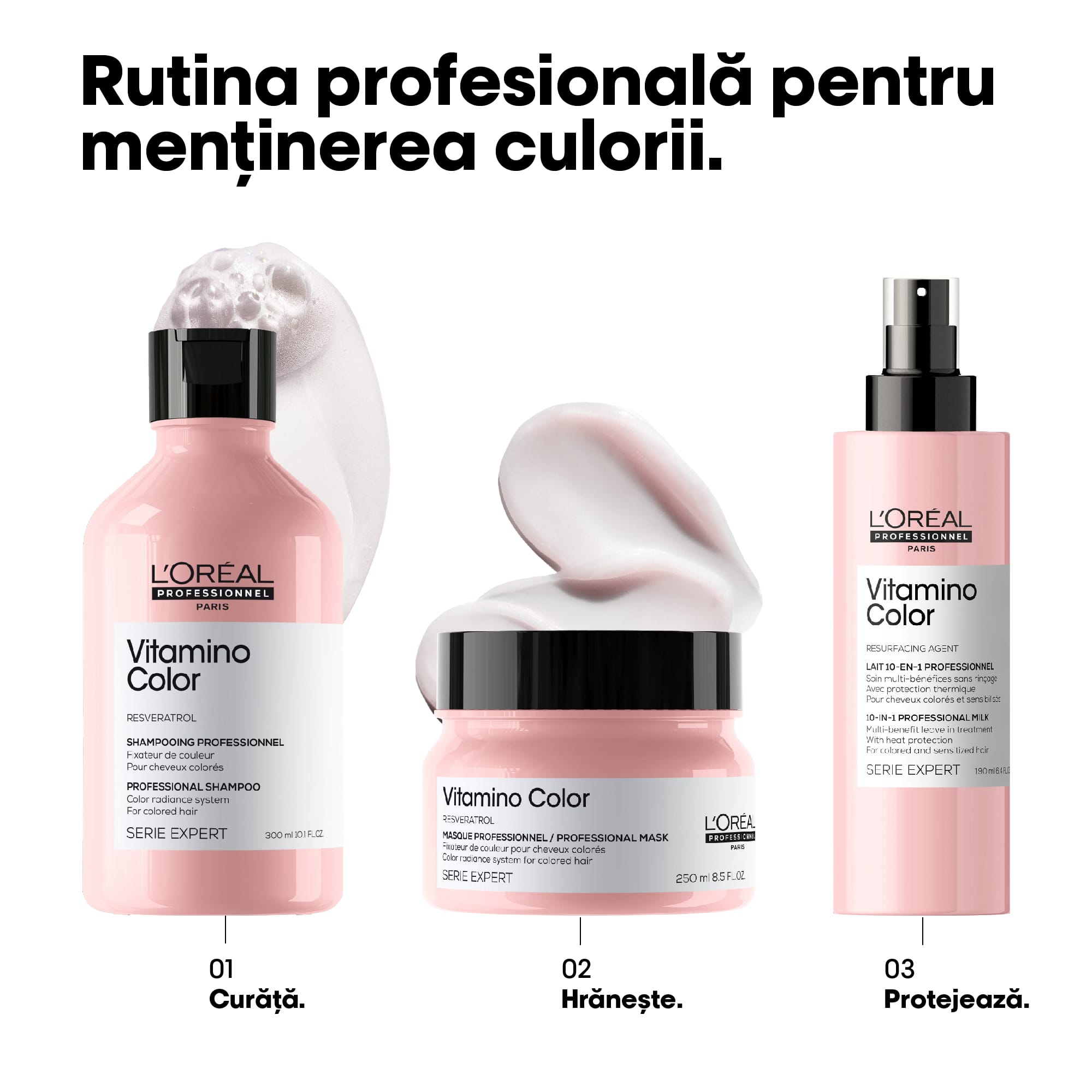 3474636976058_9 Gama Vitamino Color, sampon, leave-in si masca