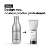 3474636976126_3 Balsam de par L’Oreal Professionnel Serie Expert Silver, pentru a neutraliza tonurile galbene nedorite, cu magneziu si agenti anti-ingalbenire, pentru parul carunt sau cu tonuri galbene, 200ml